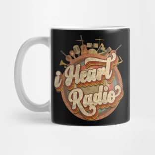 Tshirt Music Designs Vintage Retro - i heart Radio Mug